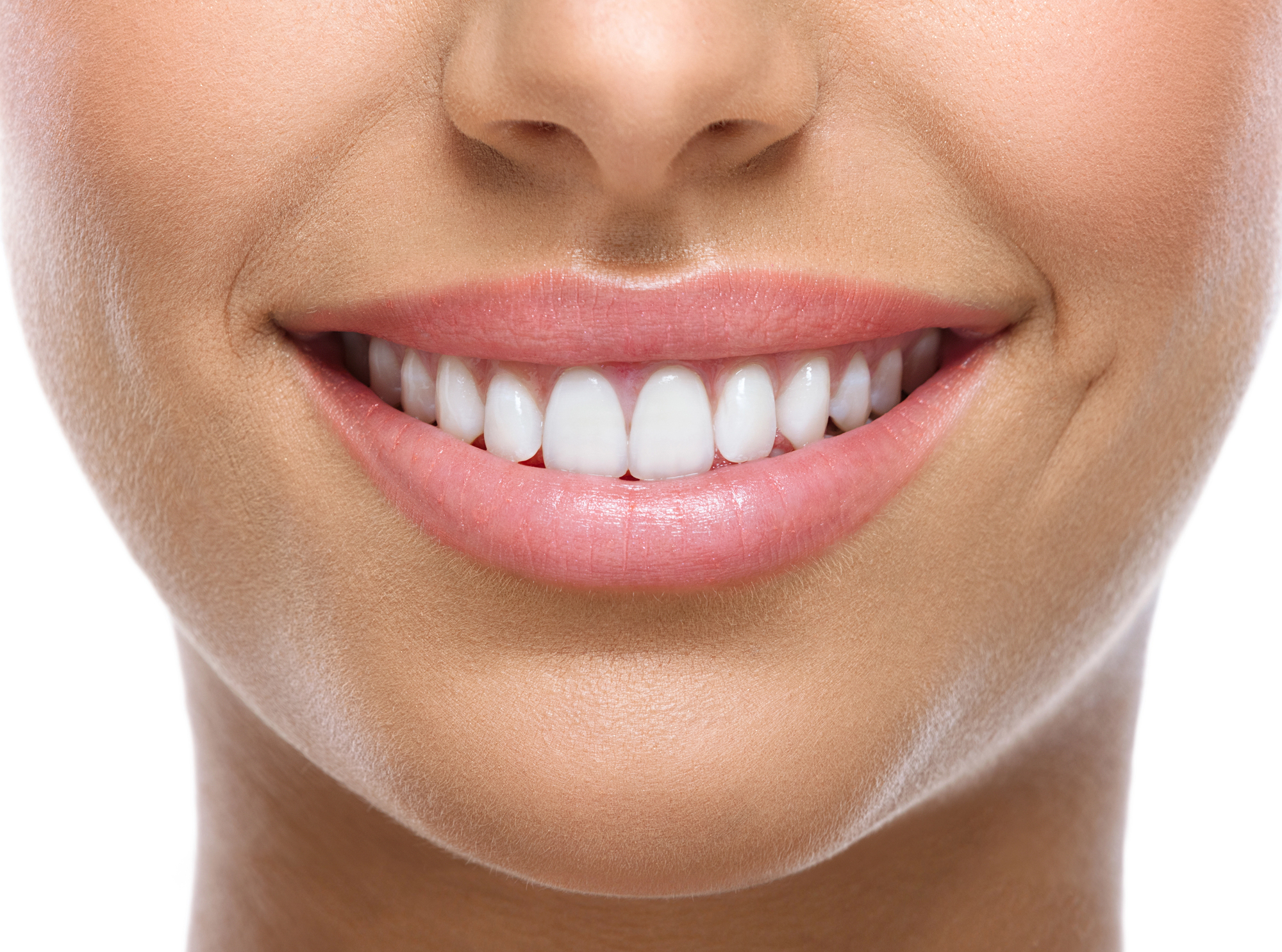 Close-up of healthy white smile Dentist in Goose Creek