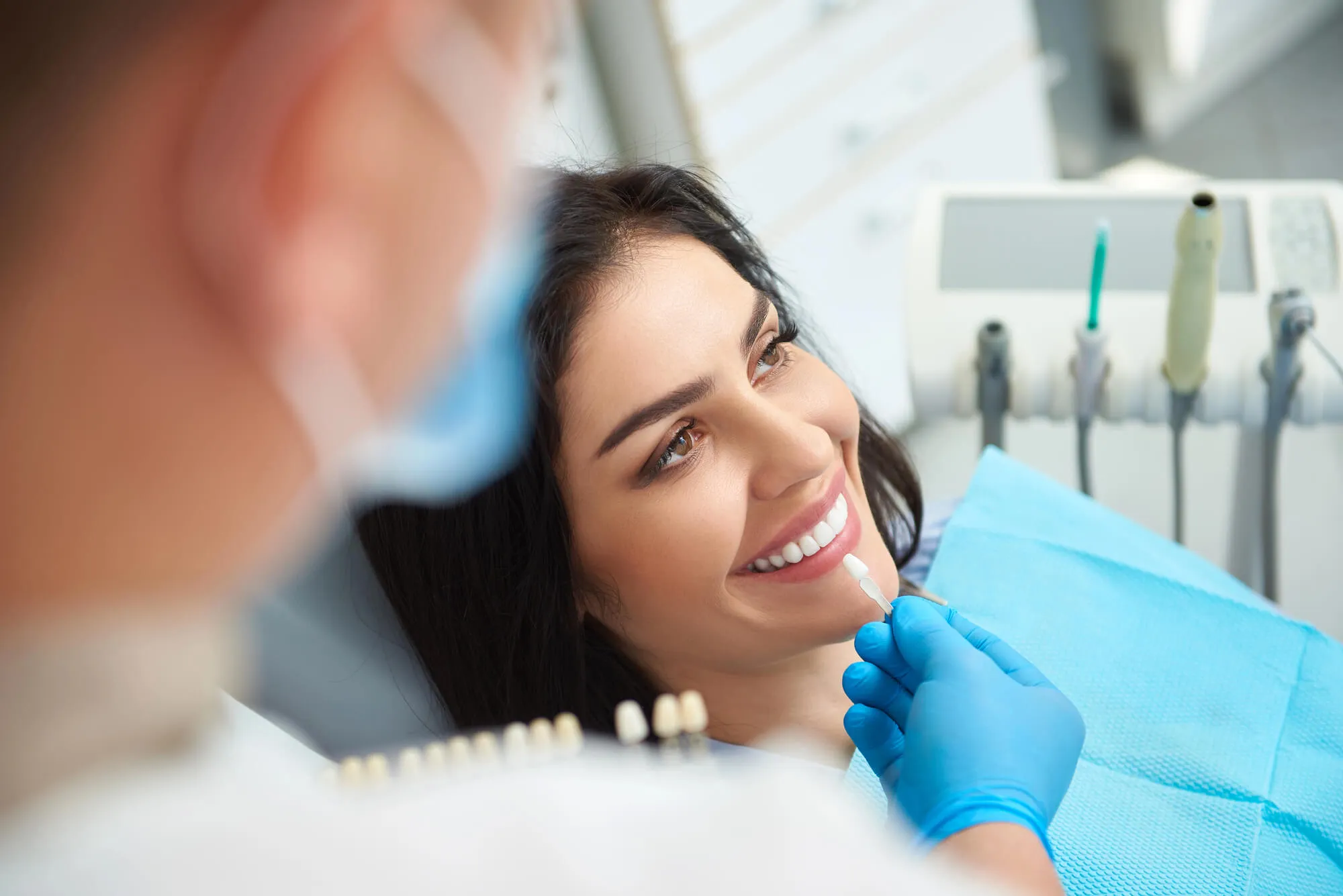 patient consultation for Cosmetic dentistry