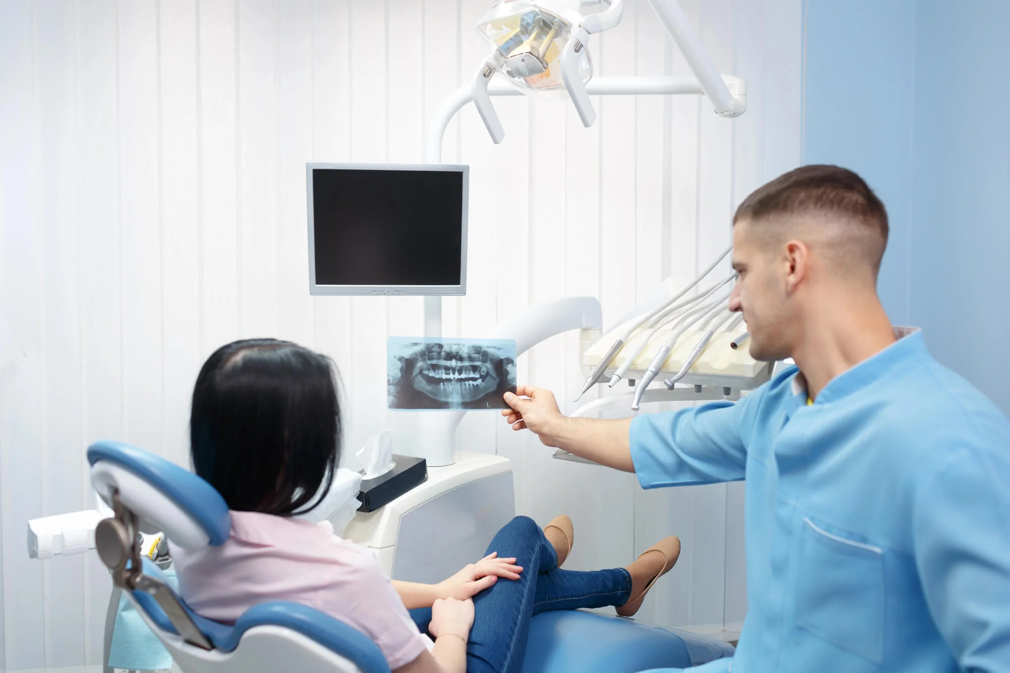Dental X-rays with a dentist in Goose Creek