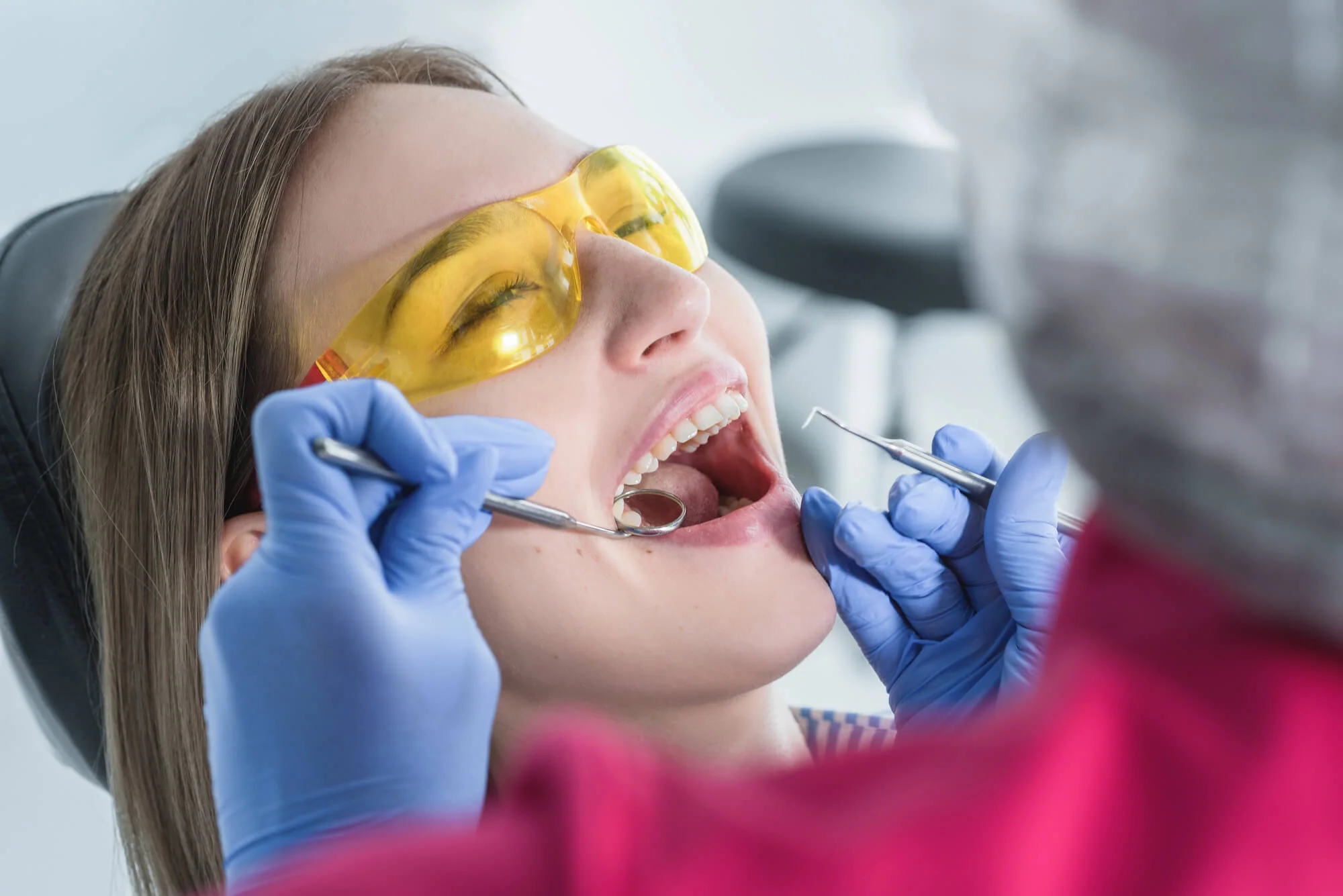 Patient receiving care from dentist in North Charleston, SCwebp